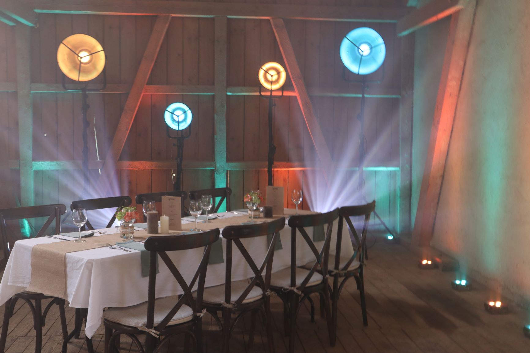Beleuchtung Hochzeit
